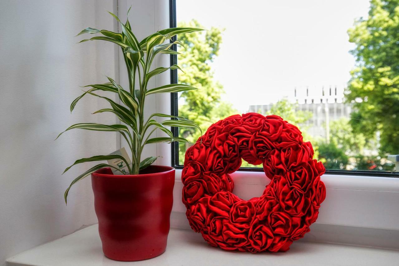 Berg Apartament Red Obok Starego Miasta Gdańsk Eksteriør billede